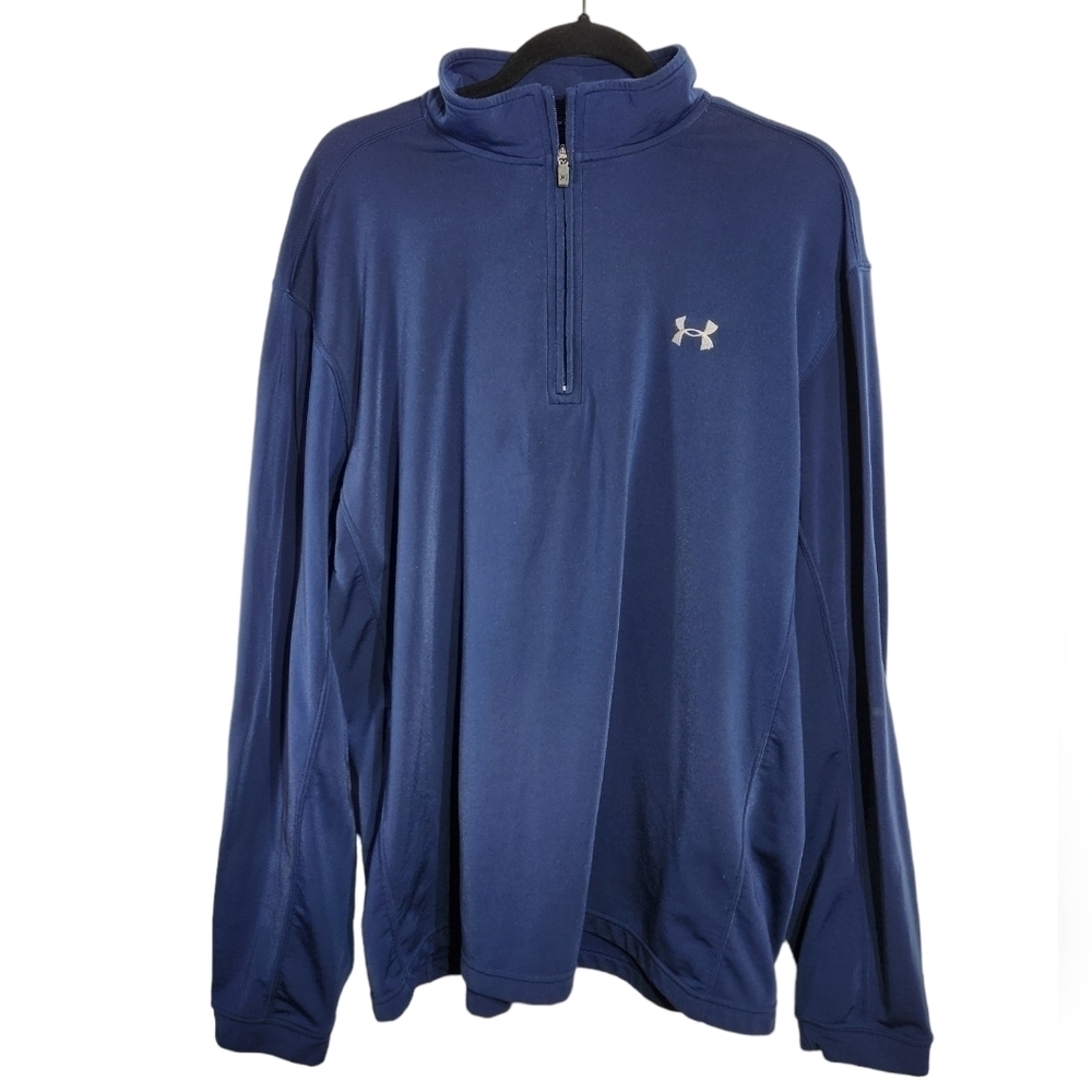 Under Armour Performance Blue Long Sleeve Top Mens Large